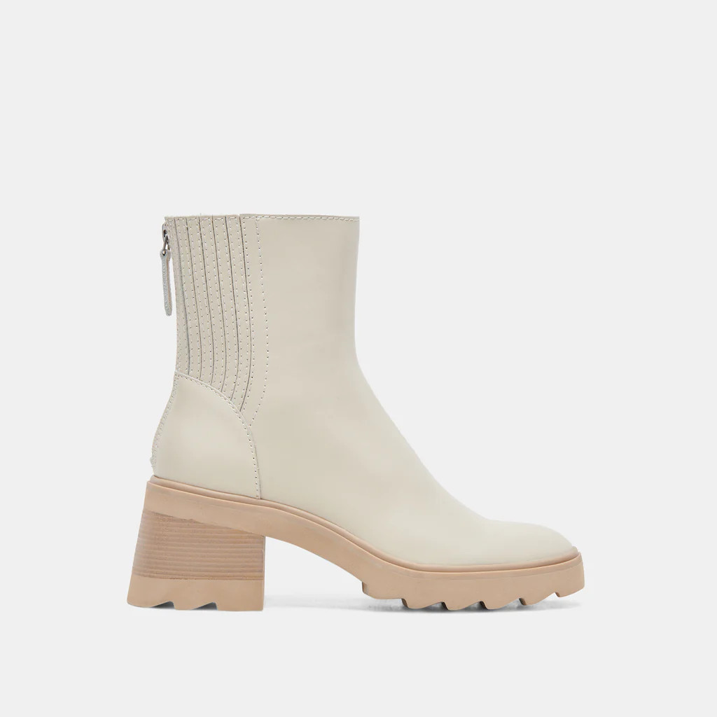 MARTEY H2O BOOTS IVORY LEATHER | DolceVita.com