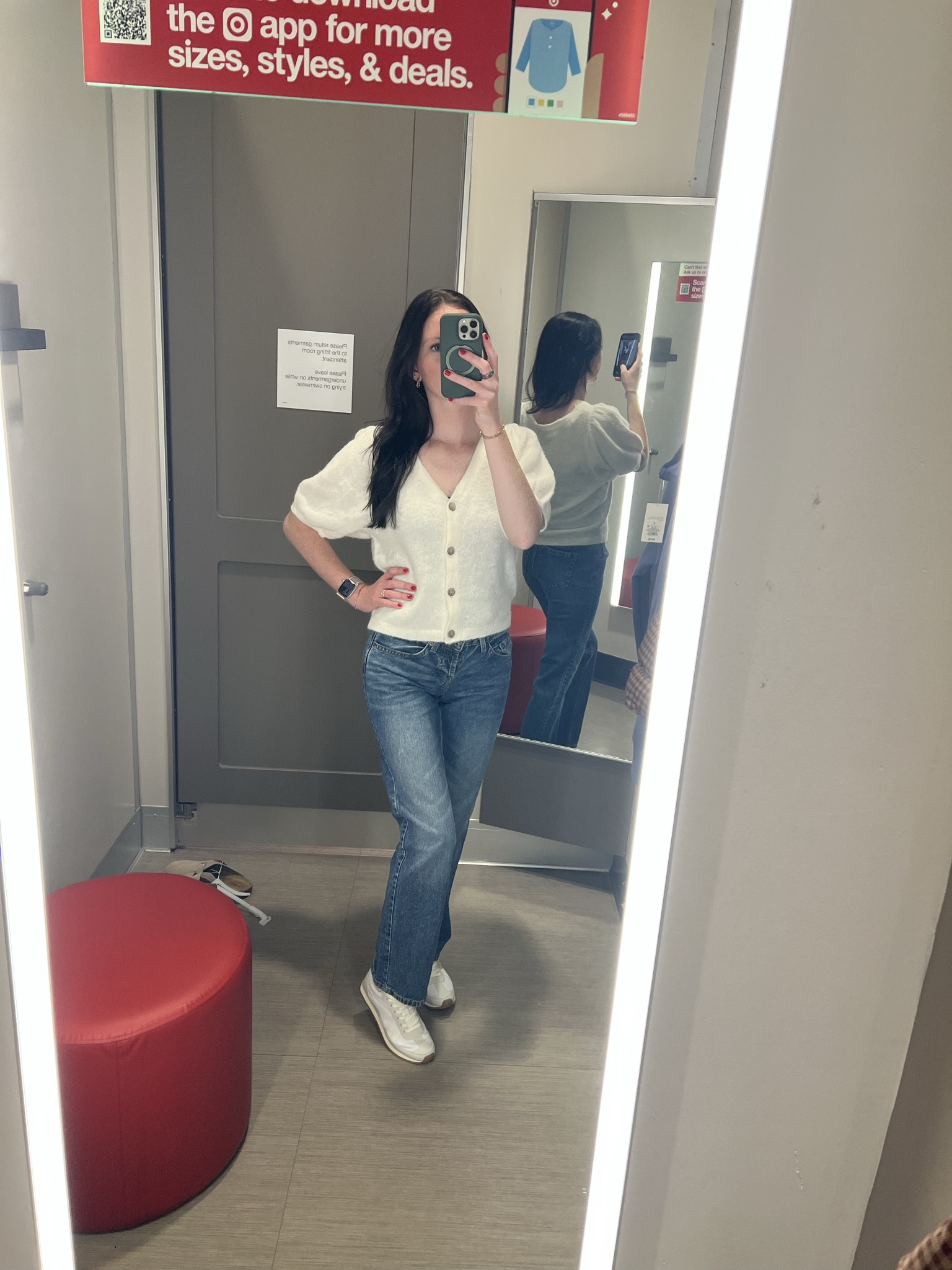 This little cardigan + straight leg denim combo is SUCH a win, and these sneakers go with everything. Linking all my fitting room finds!

#LTKootd #LTKmomlife #LTKWorkwear