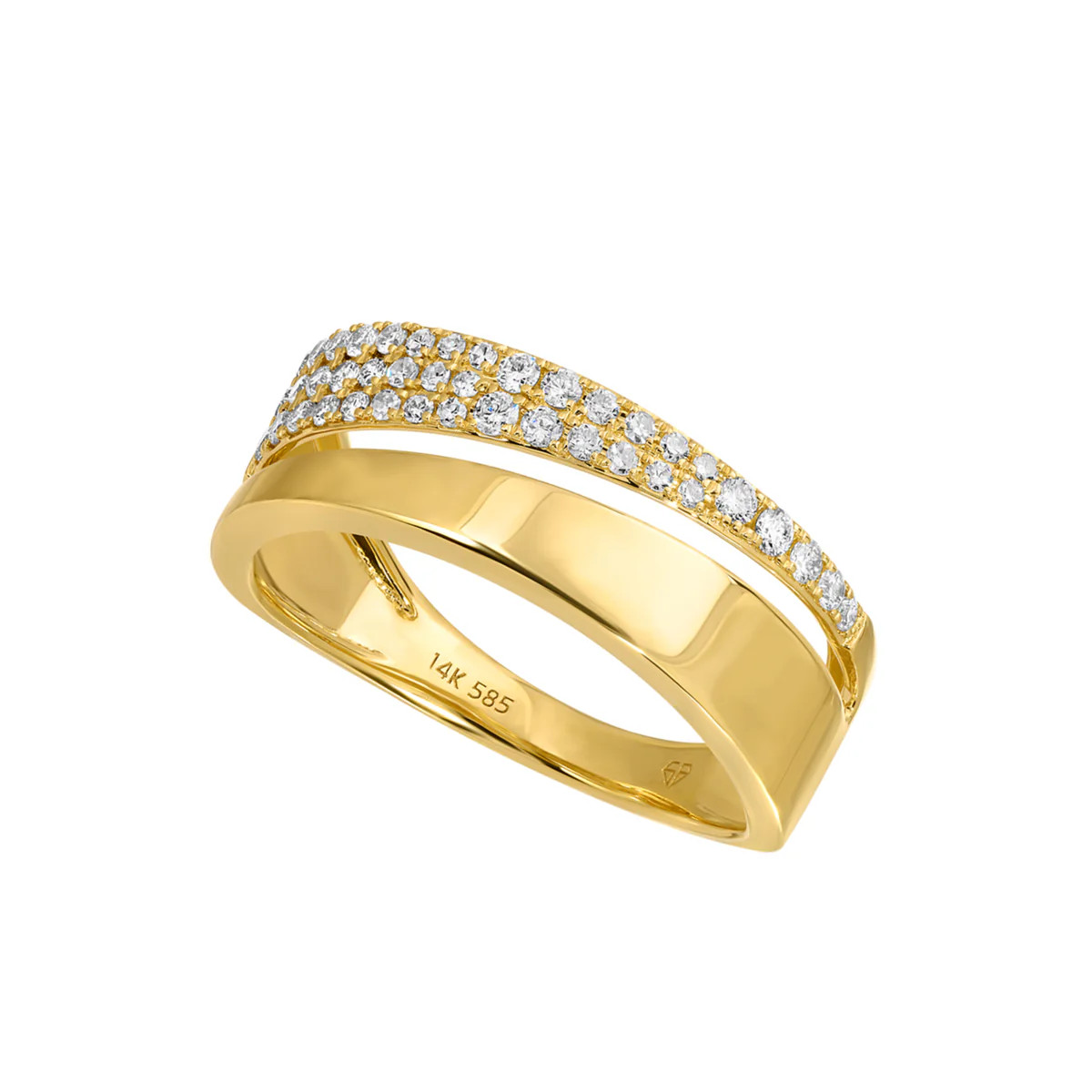 Pave Wrap Ring | AMO Jewelry by Ana Mari Ortega