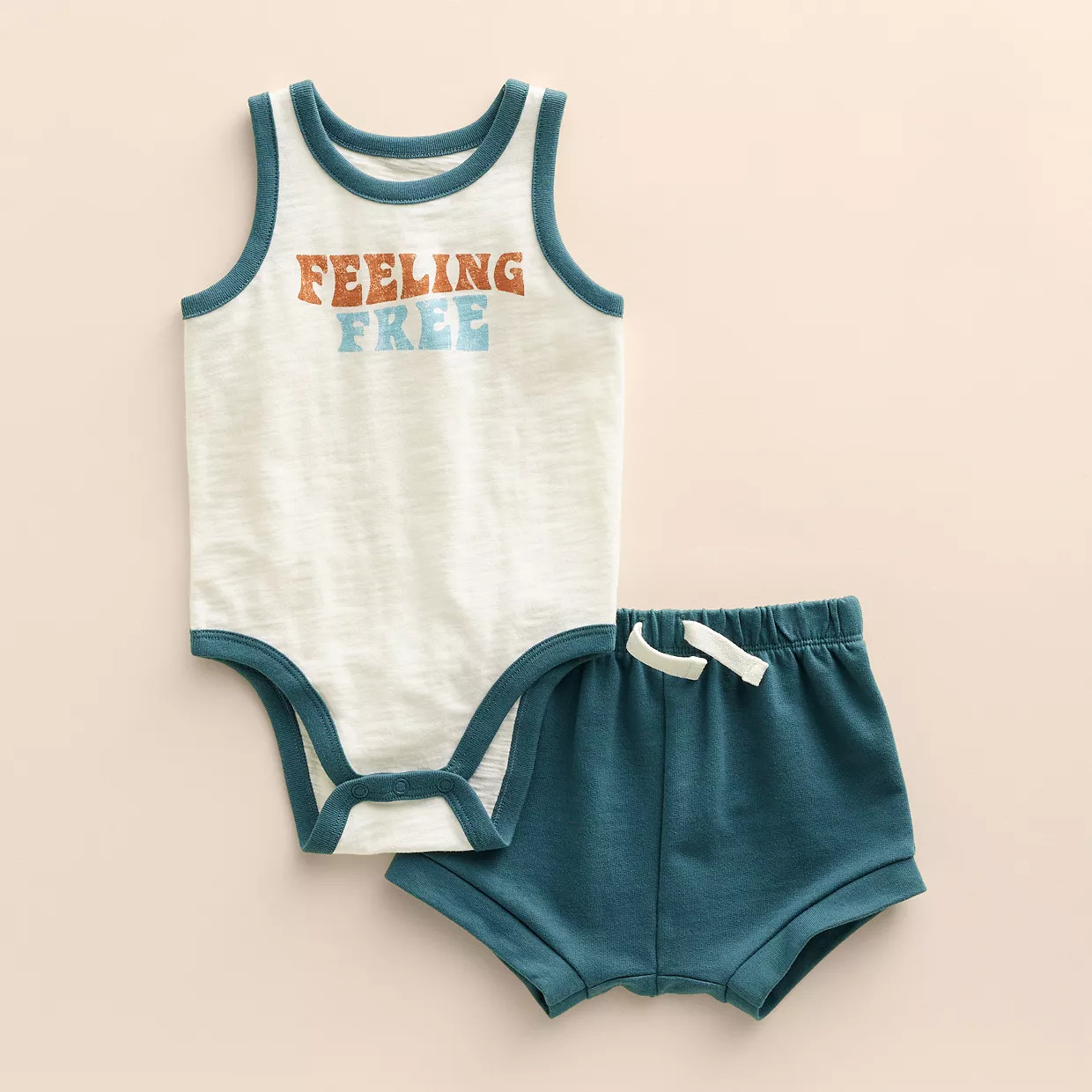 Baby Little Co. by Lauren Conrad Organic Tank Bodysuit & Bubble Shorts Set | Kohl's