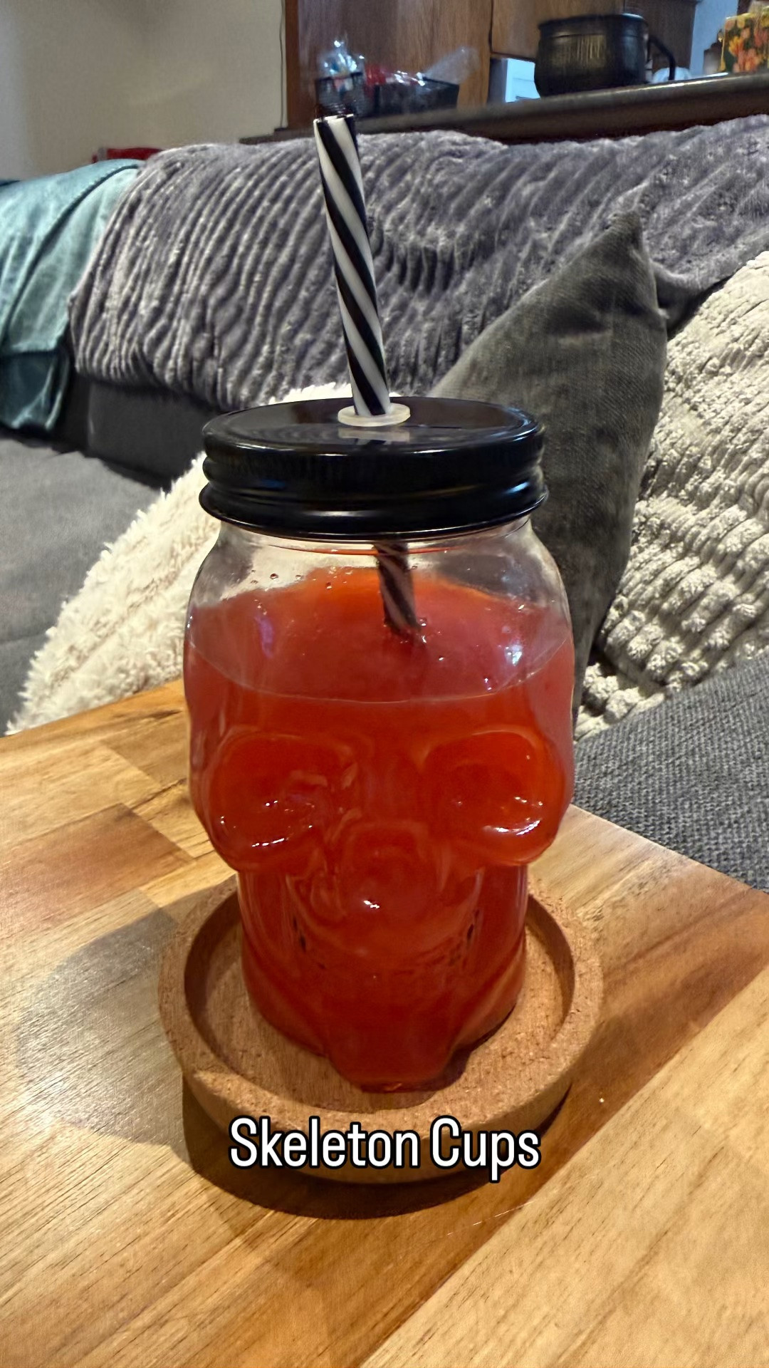 Halloween drink ware - because we have free will and adult money