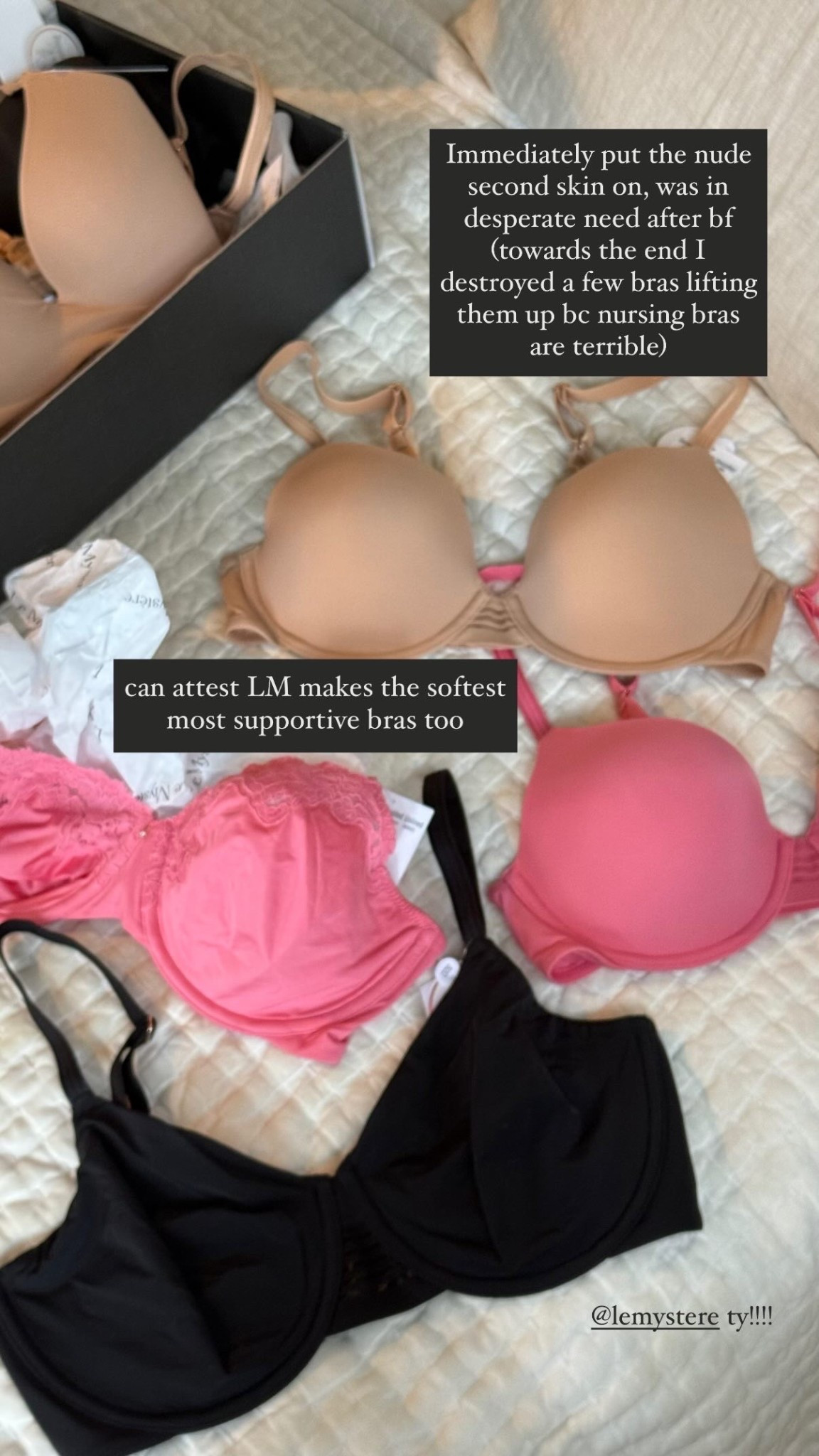 Full stop LeMystere just launched a nursing bra + my favorites linked !! 

Nursing bra, breastfeeding bra, best nursing bra, mom bra, breastfeeding mom, bf bra