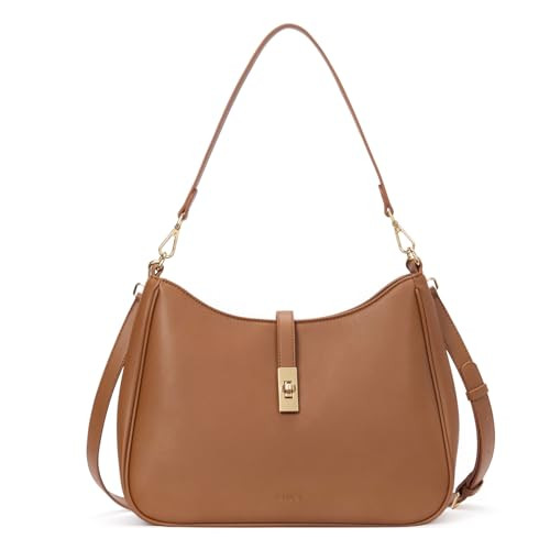 CLUCI Hobo Bags for Women, Vegan Leather Tote Handbag, Water Repellent Shoulder Purses, Crossbody Bag with Adjustable Strap | Amazon (US)