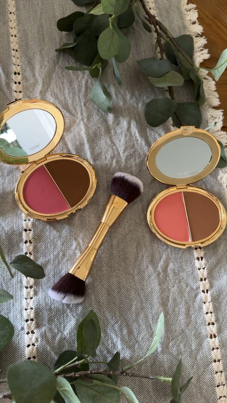 New Tarte Cosmetics cream blush and bronzer duo with brush. Currently on sale! Under $45

#LTKbeauty #LTKfindsunder50 #LTKsalealert