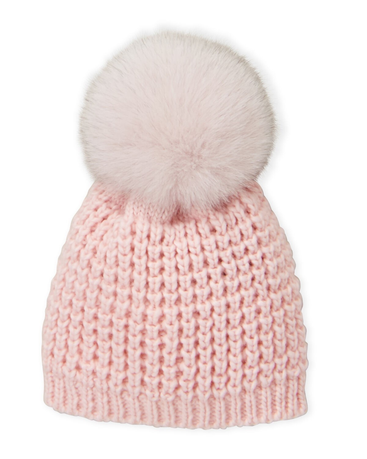 Real Fur Pom-Pom Beanie | C21 | Century 21 Department Stores