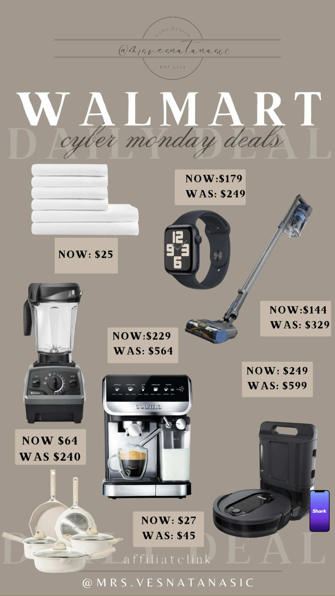 Walmart Cyber Deals happening right now! @Walmart #Walmart #Walmarthome 

Gift guide, gift ideas, Walmart, Walmart find, vacuum, Vitamix blender, coffee machine, gift for him, gift for home, 

#LTKGiftGuide #LTKCyberWeek #LTKhome