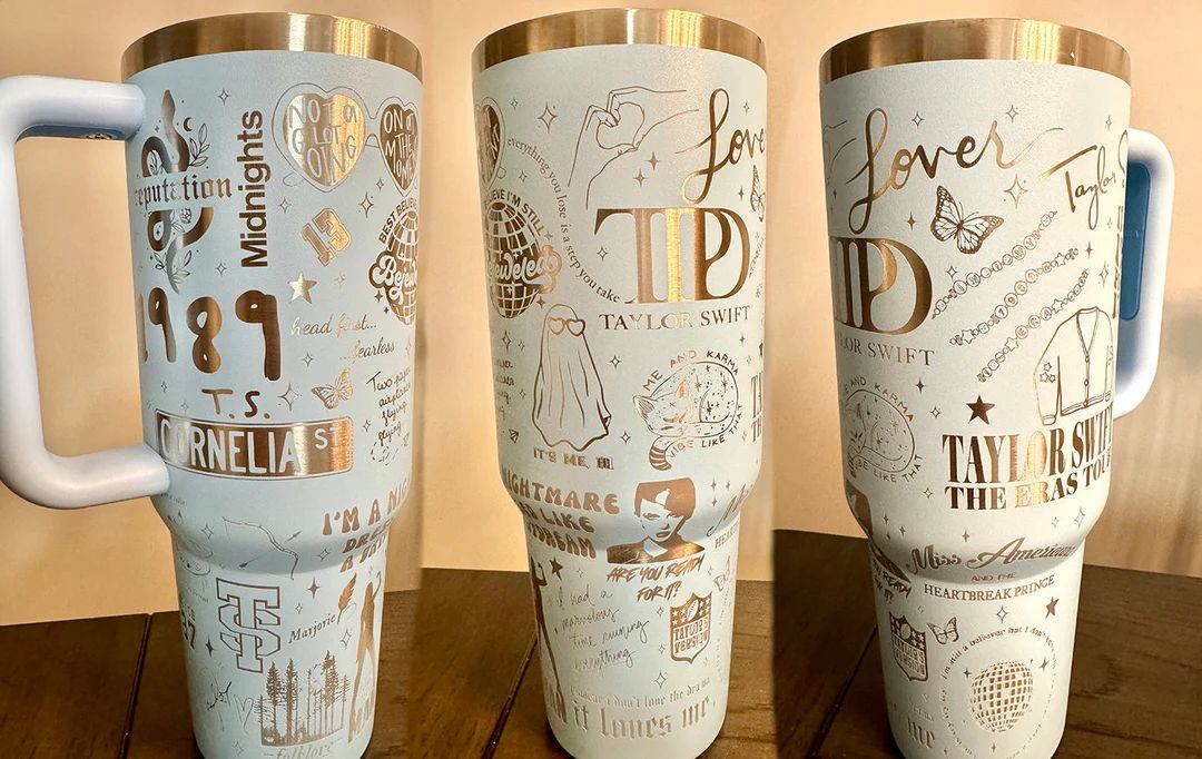 TS Laser Engraved Generic Tumbler or Name Brand, you choose! Multiple graphics and lyrics! | Etsy (US)
