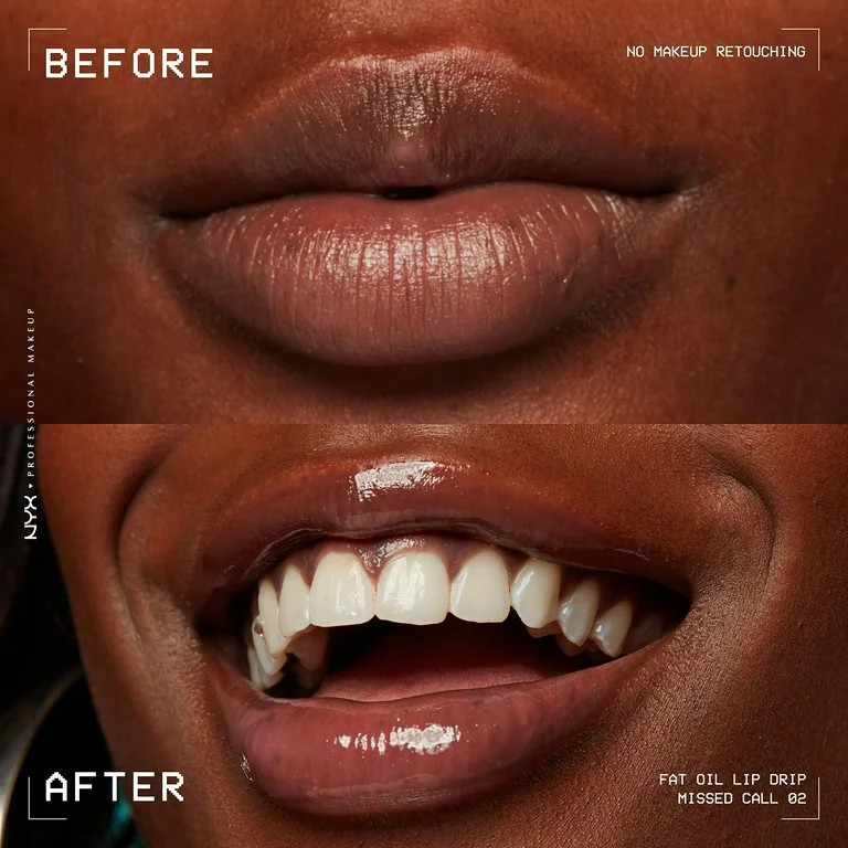 NYX Professional Makeup Fat Oil Lip Drip Hydrating Lip Gloss, Missed Call | Walmart (US)