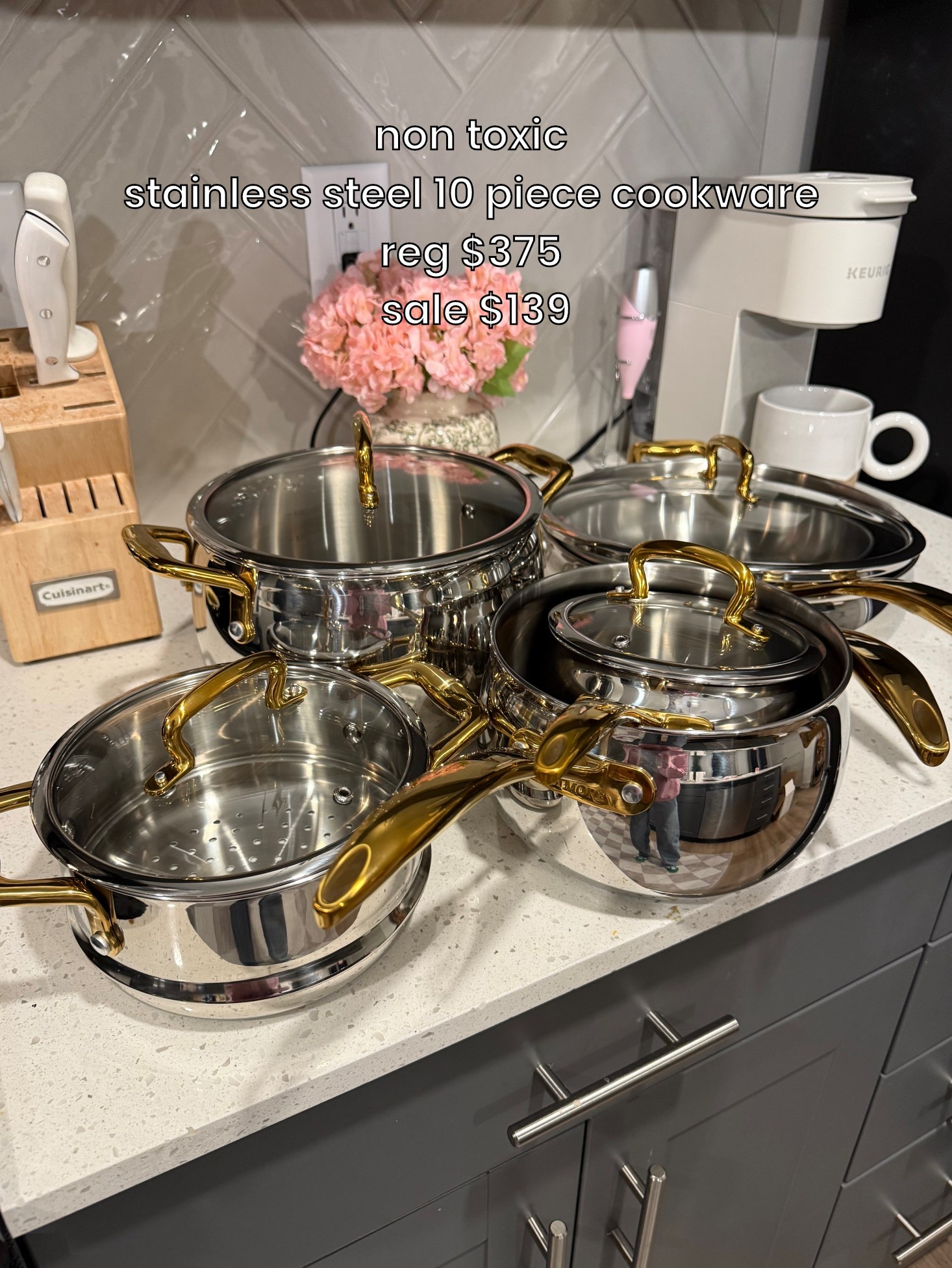 black friday deal non toxic cookware stainless steel 

#LTKGiftGuide #LTKHoliday #LTKSaleAlert