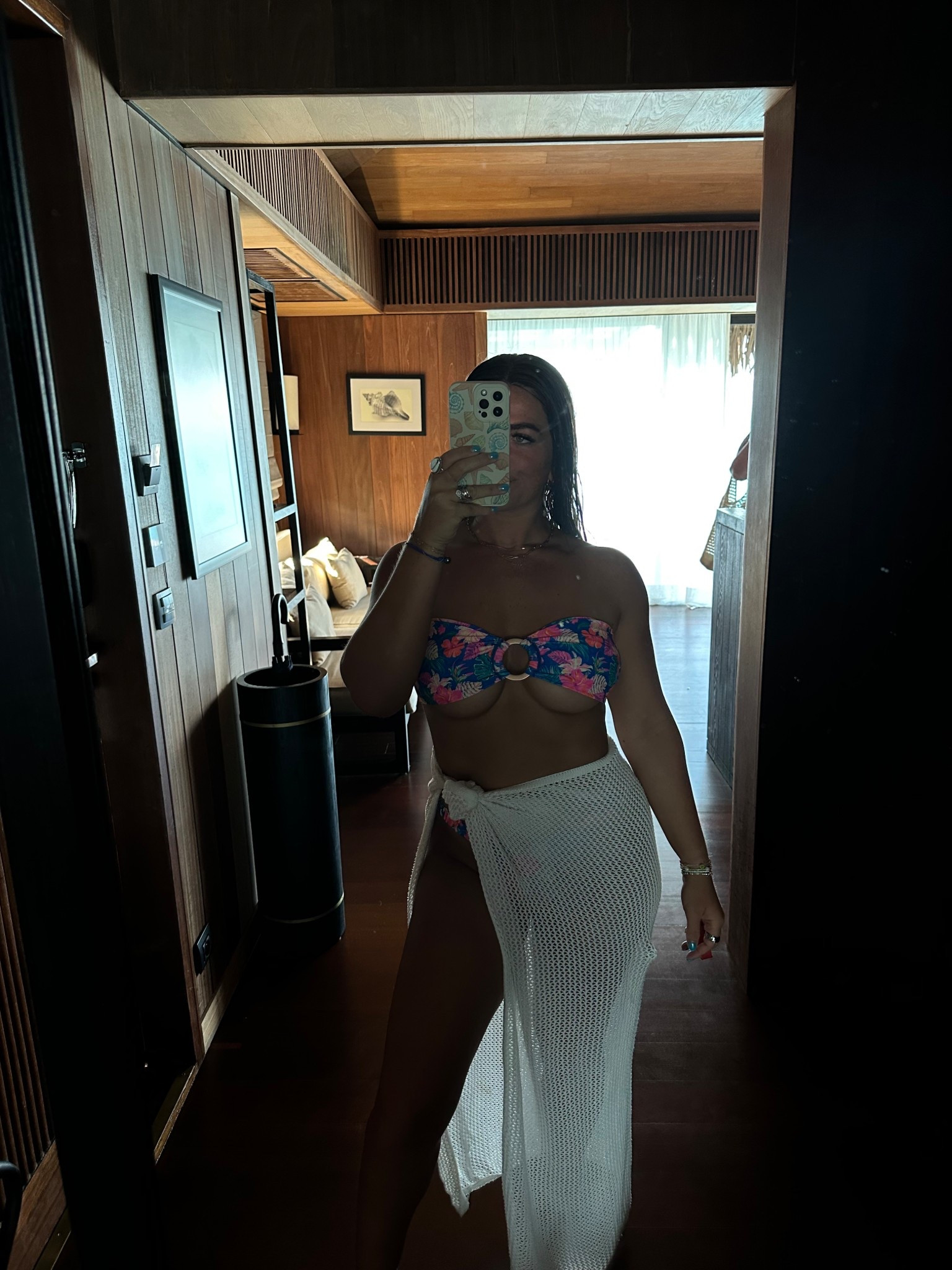 wearing a medium in the top and bottom. cover up is a small 

#LTKSaleAlert #LTKFindsUnder100 #LTKSwim