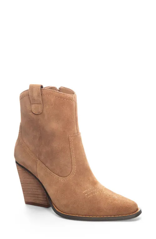 Chinese Laundry Corinna Western Bootie in Brown at Nordstrom, Size 8 | Nordstrom