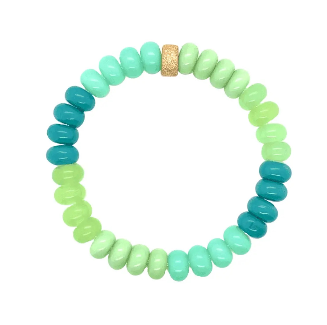 Zoey Ombre Candy Beaded Bracelet | MaLi Beads