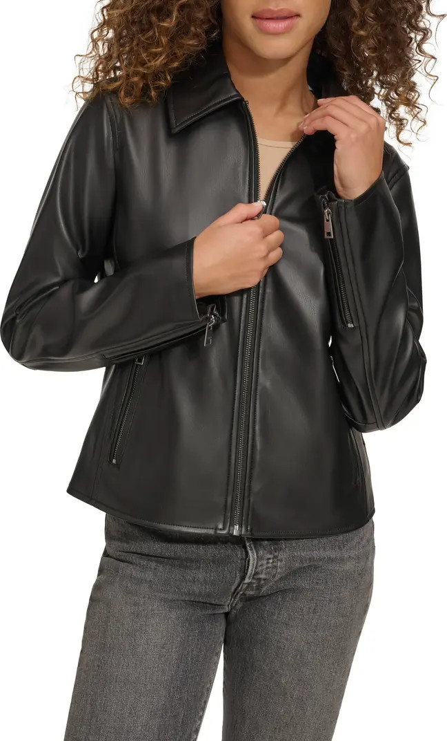 Racer Faux Leather Jacket | Nordstrom