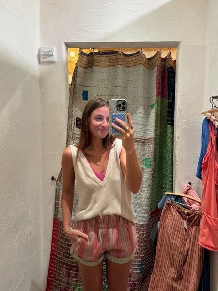 free people try-on haul!! trying to keep add more shorts to my spring wardrobe and I loved these:) 

spring outfit, shorts, tank top, vacation outfits, resort wear 

#LTKtravel #LTKfindsunder100 #LTKSeasonal