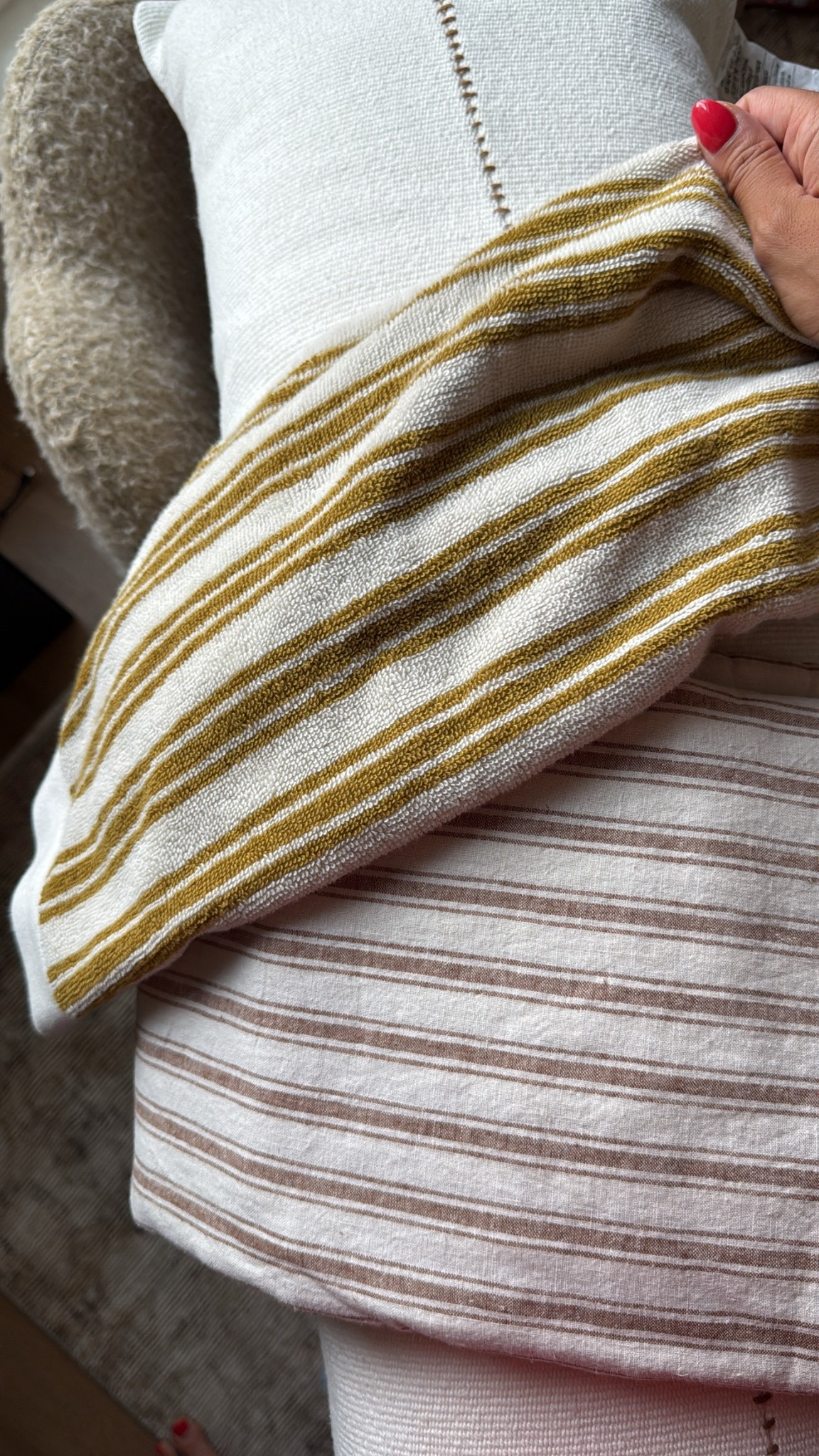 Parachute bedding and bath at target!!!
Striped bedding towels 

#LTKSaleAlert #LTKWatchNow #LTKHome