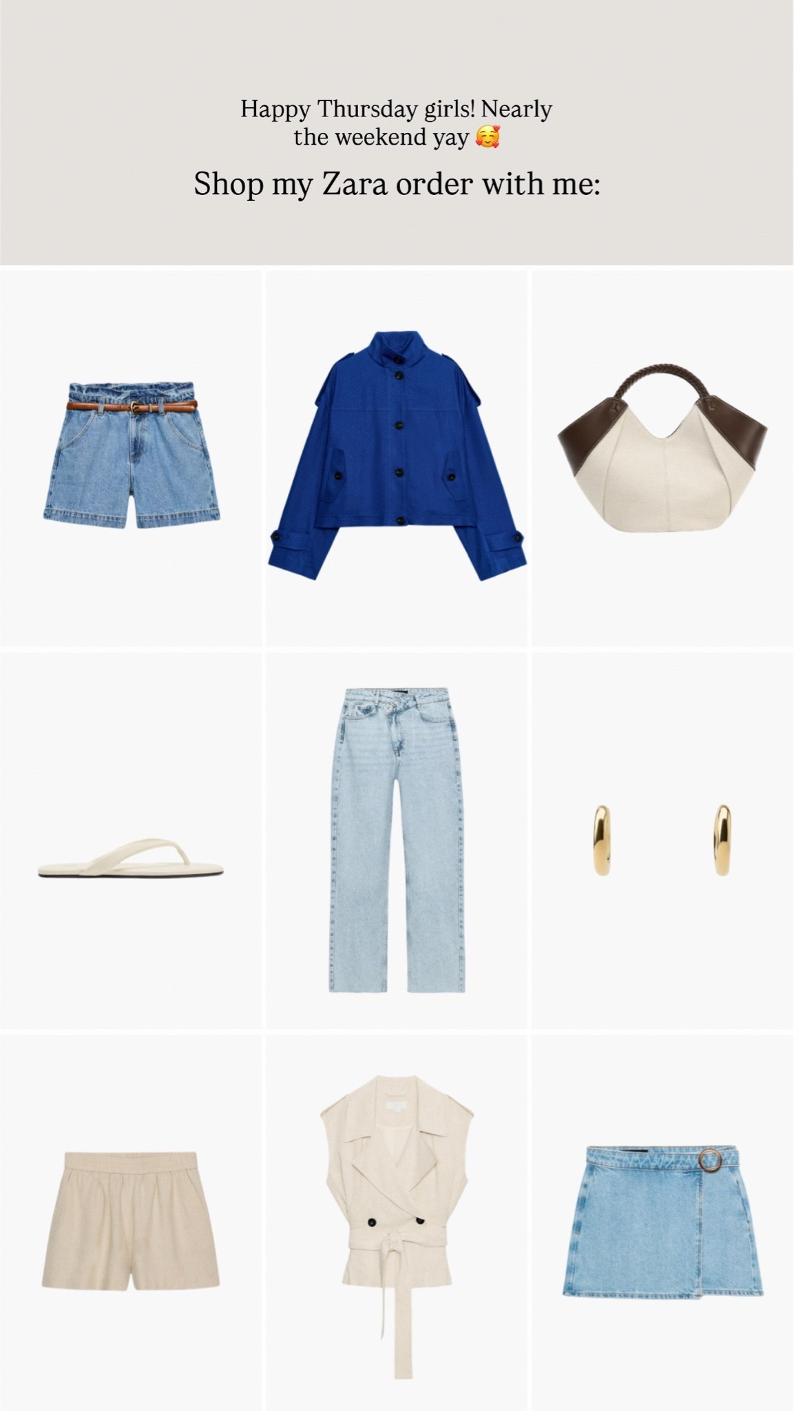 Shop my Zara order with me 🫶🏽

#LTKsummer #LTKuk #LTKstyletip