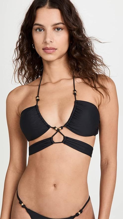 ViX Swimwear Women's Solid Bikini Top | Amazon (US)