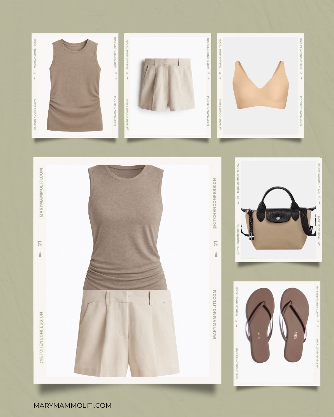 Vacation OOTD #5

Shorts: light-beige, 18
Top: Khaki, XL
Bra: Warm Sand



#LTKbag #LTKmidsize #LTKtravel