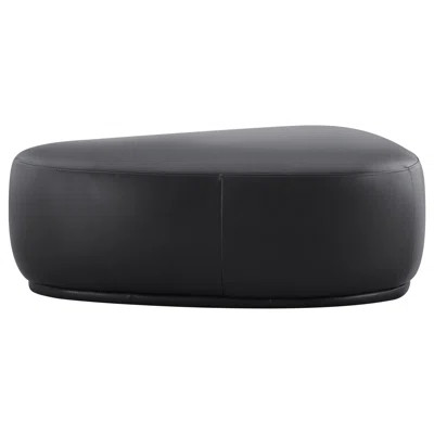 Adna 44" Genuine Leather Triangular Ottoman | Wayfair North America