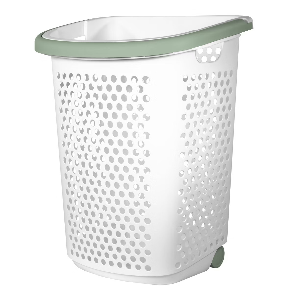 Home Logic Rolling Laundry Hamper White | Target