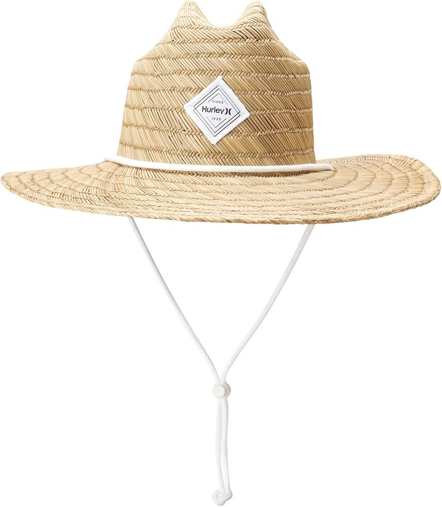 Hurley Women's Straw Hat - Diamond Lifeguard Straw Sun Hat | Amazon (US)