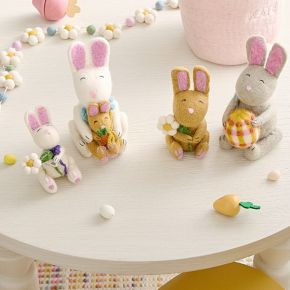 Felt Bunny Family (Set of 5) | West Elm (US)