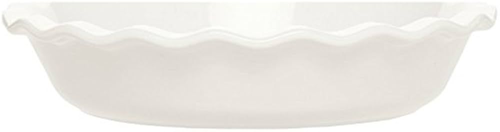 Emile Henry Made In France 9 Inch Pie Dish, White | Amazon (US)