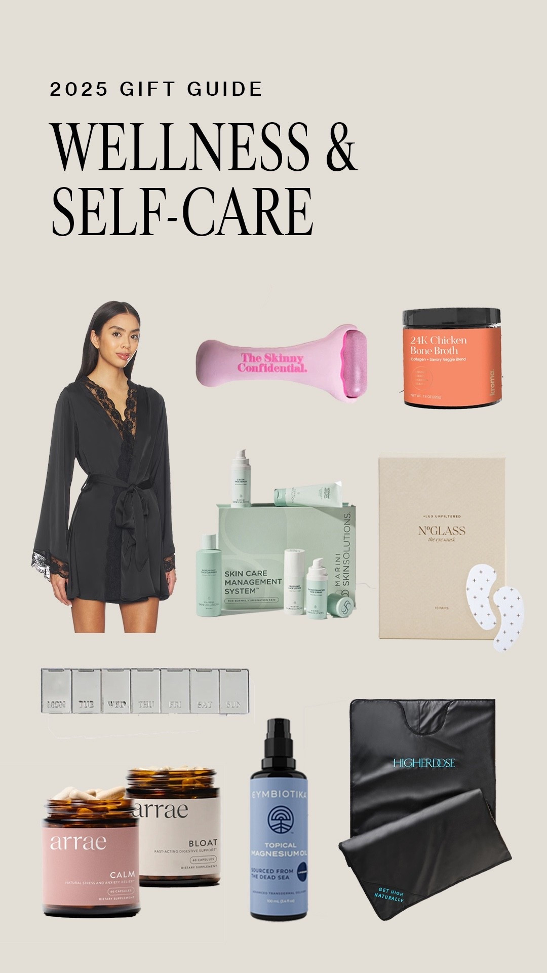 My wellness and self care 2025 gift guide 🖤

Gift guide, holiday gift guide, easy gift guide, gifting ideas, gift guide ideas

#LTKselfcare #LTKHoliday #LTKGiftGuide