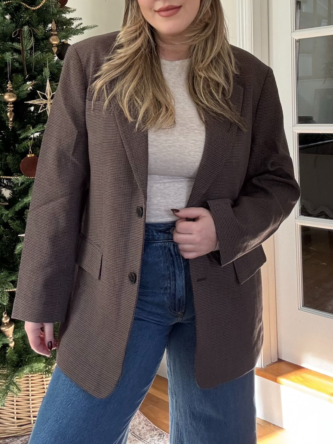 Black Friday Deal - 60% off this oversized blazer. The quality is SO GOOD. Shoulders are lightly padded. Wearing true M  

#LTKGiftGuide #LTKHoliday #LTKCyberWeek