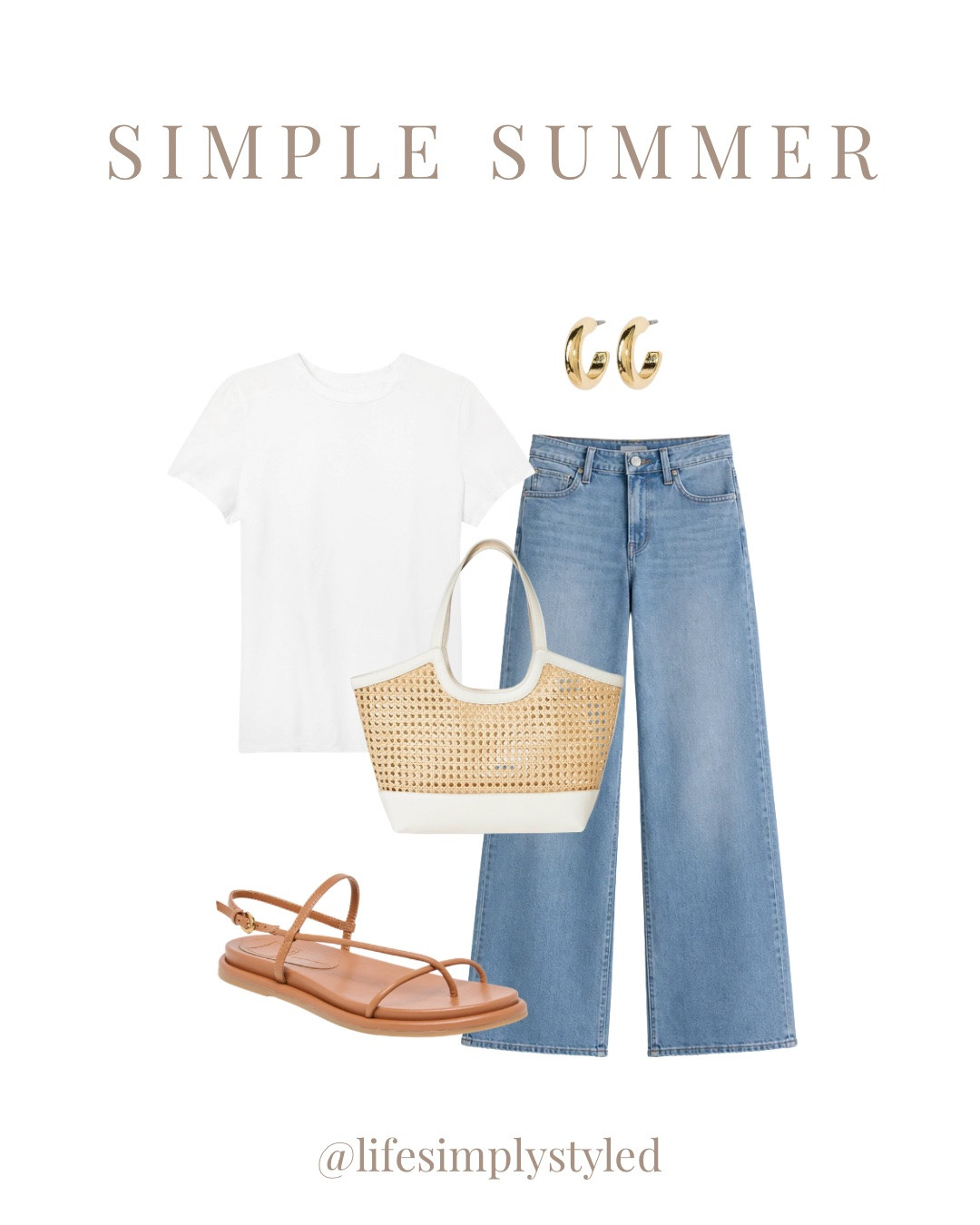 The best outfits are usually the simplest ones.

Easy denim, neutral basics, everyday sandals, and pieces you can wear on repeat without overthinking it. 🤍

#simplestyle #summerstyle #minimalstyle #everydayoutfit #capsulewardrobe #effortlessstyle

#LTKootd #LTKOver40 #LTKmomlife