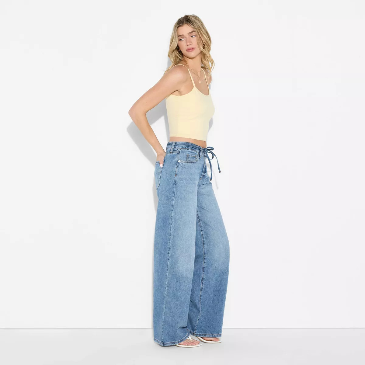 Women's Low-Rise Baggy Jeans - Wild Fable™ | Target