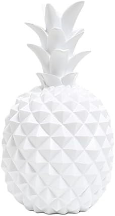 WAIT FLY 5.5 x 9.5 Inch Elegant Pineapple Shape Resin Piggy Bank Coin Bank Money Bank Home Decora... | Amazon (US)