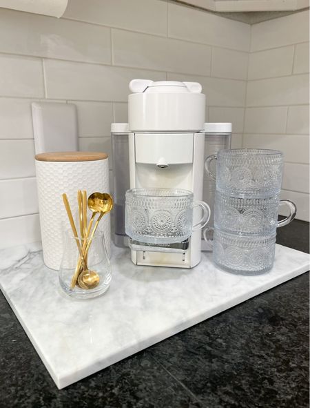 Modern aesthetic coffee display favorites. Budget friendly. For any and all budgets. mid century, organic modern, traditional home decor, accessories and furniture. Natural and neutral wood nature inspired. Coastal home. California Casual home. Amazon Farmhouse style budget decor

#LTKhome #LTKFind #LTKstyletip