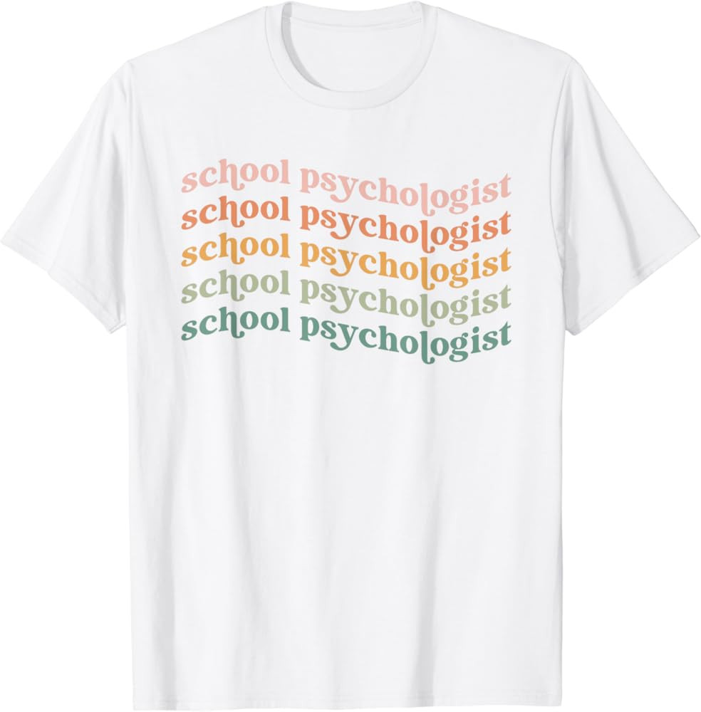 School Psychology School Psych LPC Gift T-Shirt | Amazon (US)