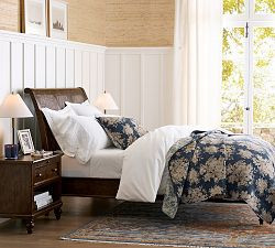 Augusta Cane Sleigh Bed | Pottery Barn (US)