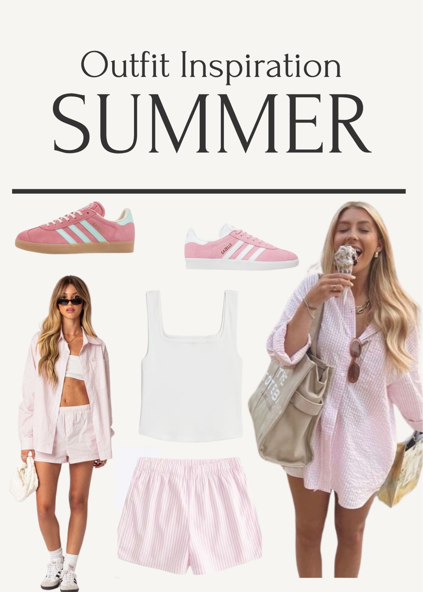 #summeroutfits #pinksummeroutfits #pinkoutfits #pinksets #pinkboxershorts #pinkboxers #pinkstripedboxers #pinkfit #adidaspink #pinkadidas #pinkgazelleadidas #pinksets #stripedpinkset

#LTKStyleTip #LTKFindsUnder100 #LTKU