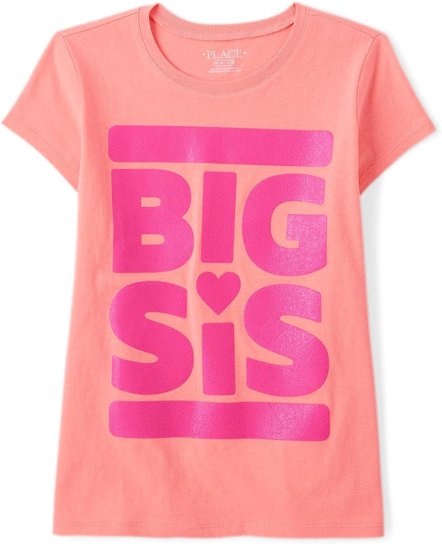 The Children's Place Girls Short Sleeve Graphic T-Shirt 3-Pack | Amazon (US)