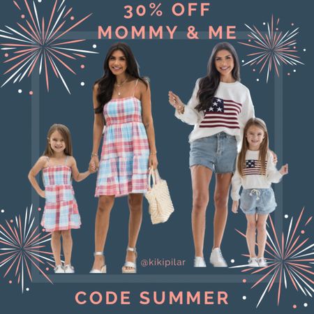 30% off with code SUMMER
Mommy and me
4th of July
July 4th outfit 
Toddler girl outfit 
Matching dresses 
Flag sweater
Toddler flag sweater
Summer outfit 
Red white and blue
Plaid dress
Toddler laid dress
Juky 4 toddler
Mommy and mini
Mommy matching 


#LTKParties #LTKStyleTip #LTKSaleAlert