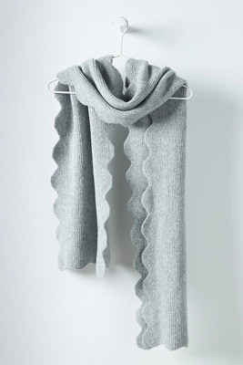 Maeve Scallop-Edge Scarf | Anthropologie (US)