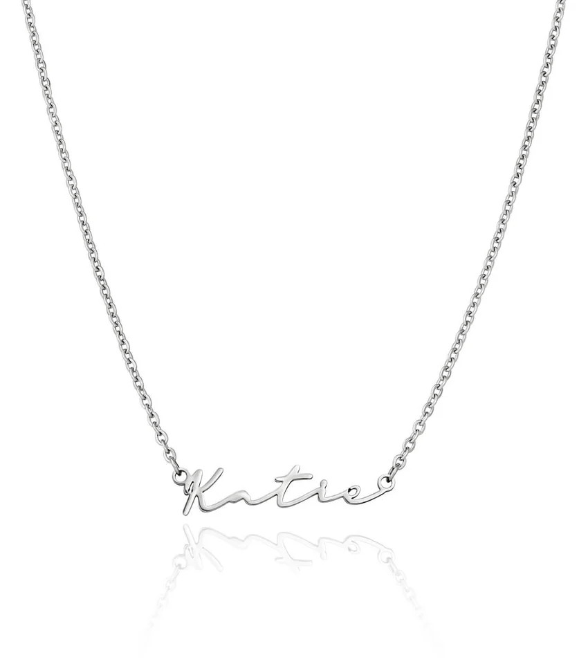 Signature Name Necklace (Silver) | Abbott Lyon