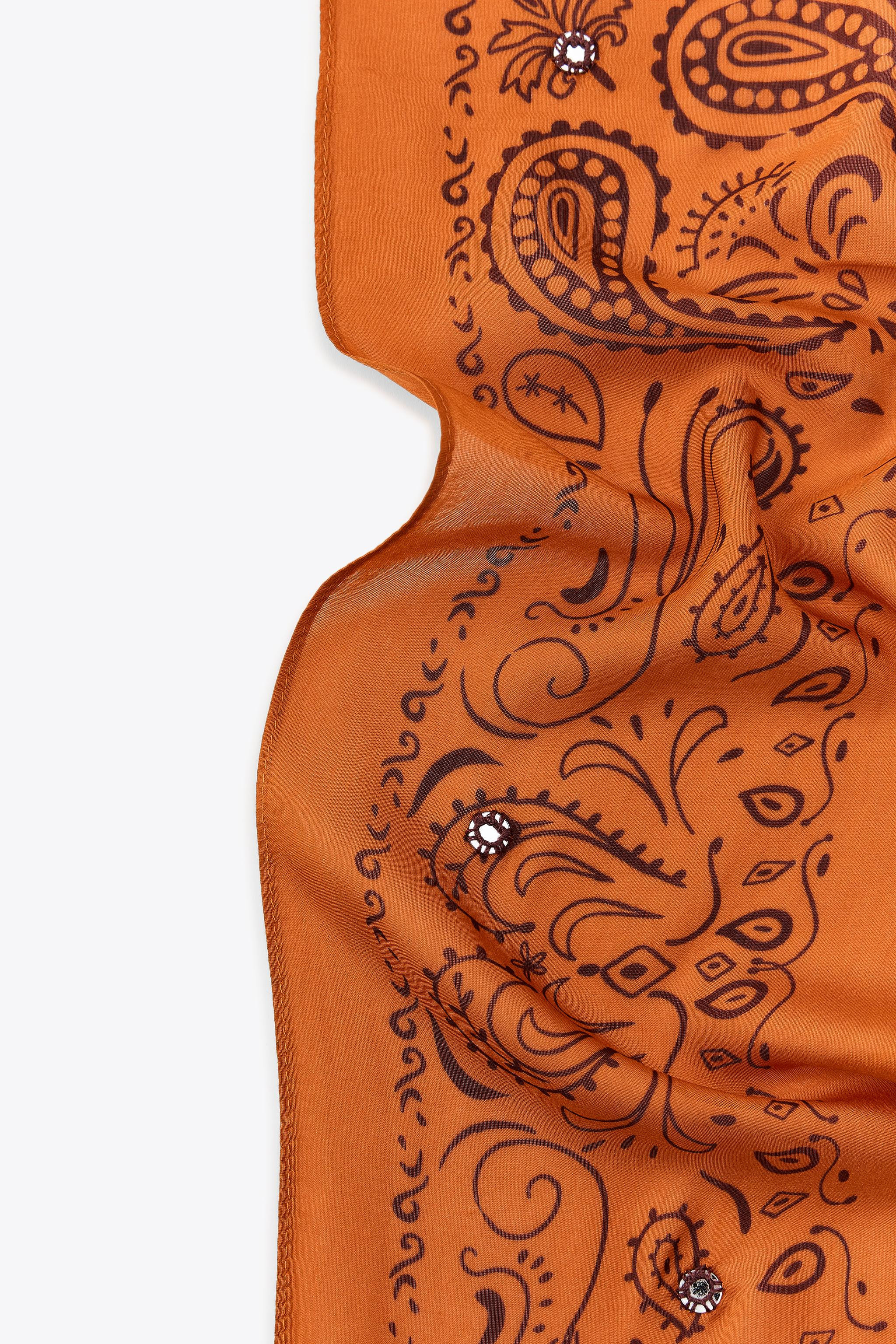 MIRROR PRINT SCARF | Zara US