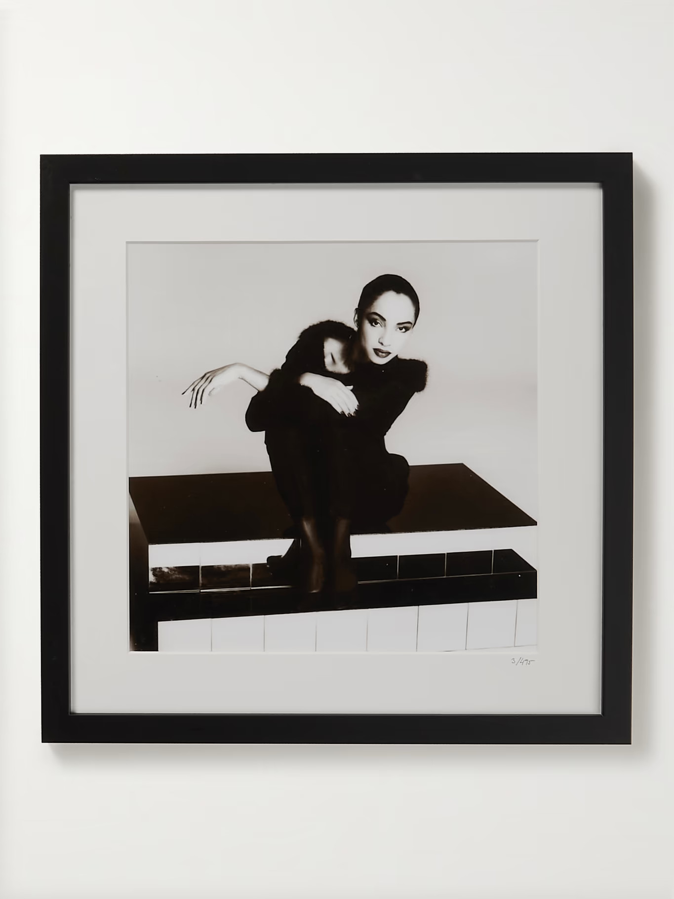 Framed 1986 Sade in the Studio Print, 16" x 20" | Mr Porter (UK)