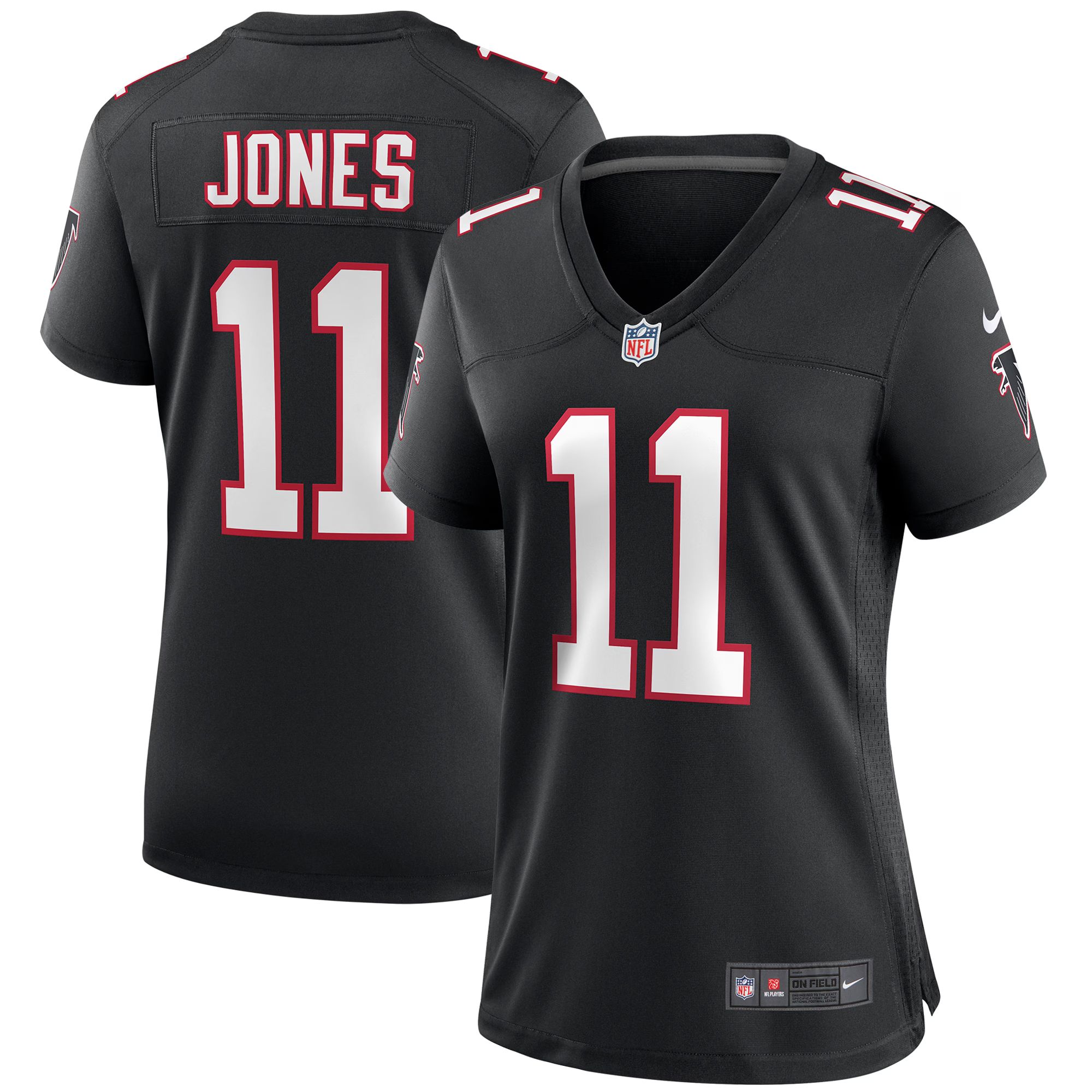 Women's Atlanta Falcons Julio Jones Nike Black Throwback Game Jersey | NFL Shop