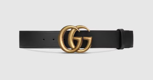 Gucci 2015 Re-Edition wide leather belt | Gucci (US)