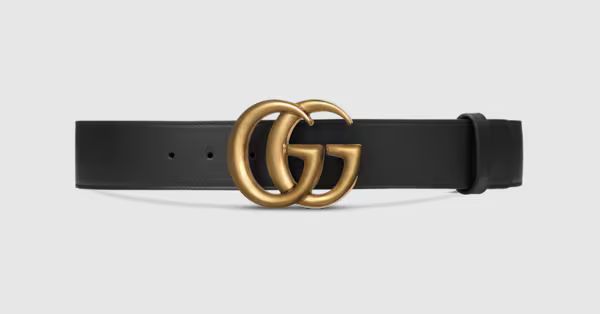 2015 Re-Edition wide leather belt | Gucci (US)