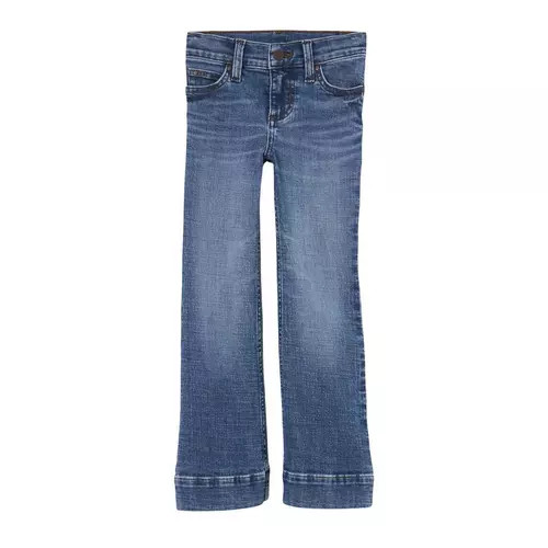 Girls' Wrangler Retro Trouser Regular Fit Straight Jeans | Scheels Sports