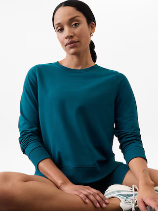 Retroterry Crewneck Sweatshirt | Athleta