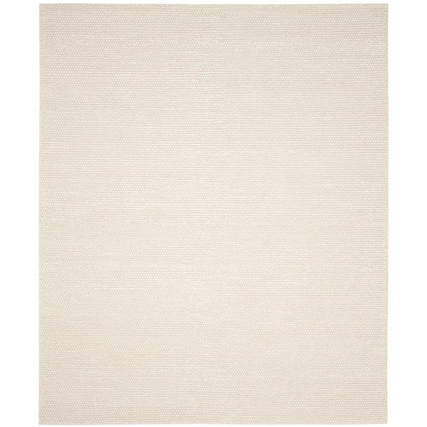 Elle Handmade Flatweave Ivory Rug | Wayfair North America