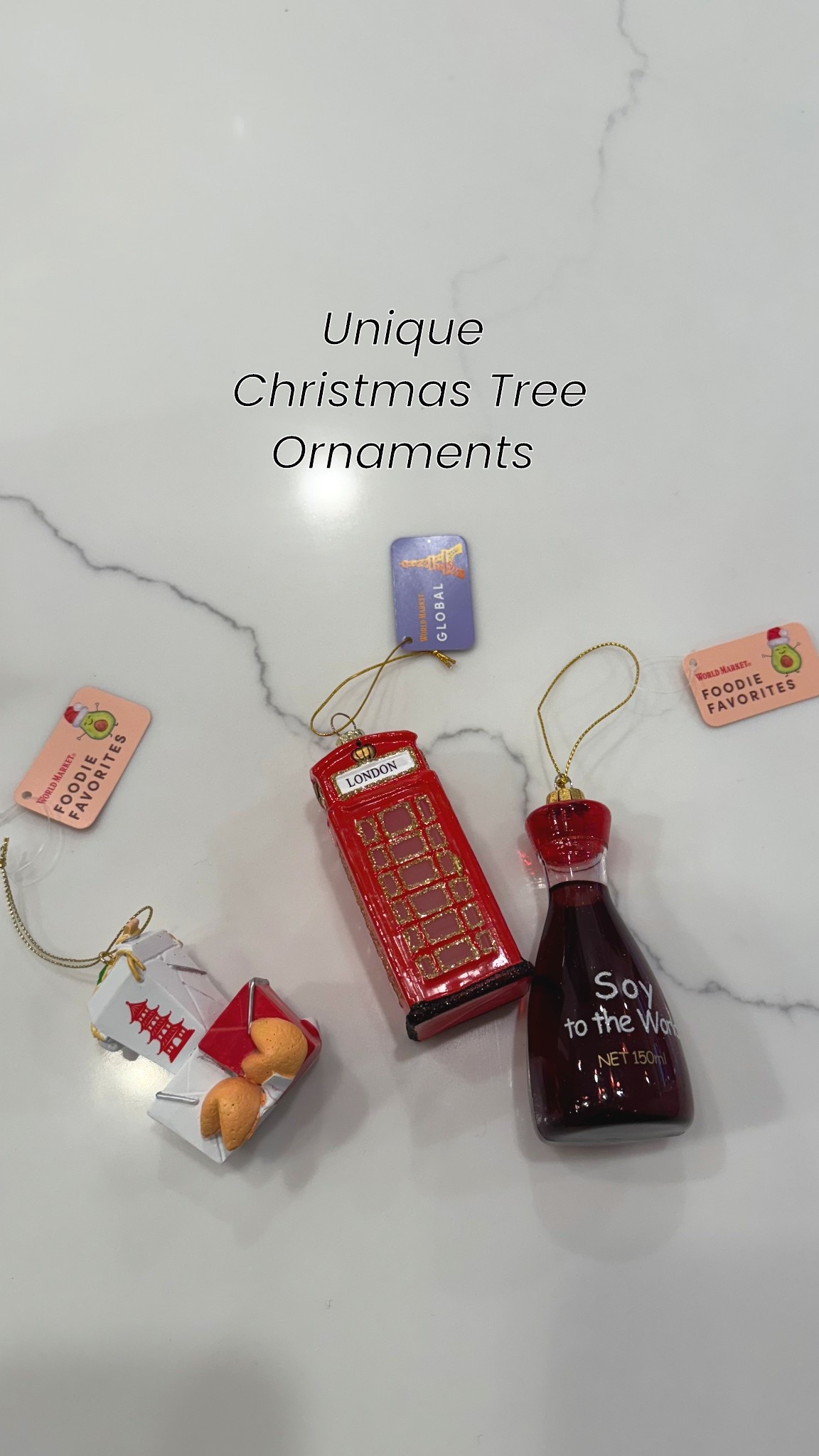 Picked up some Christmas tree ornaments at world market for their Black Friday sale! Loving picking up a few of their unique tree ornaments that represent our travels, favorite foods, etc. 

Martini ornament, Christmas ornaments, Christmas tree, Christmas, Black Friday sale

#LTKHoliday #LTKCyberWeek #LTKSeasonal