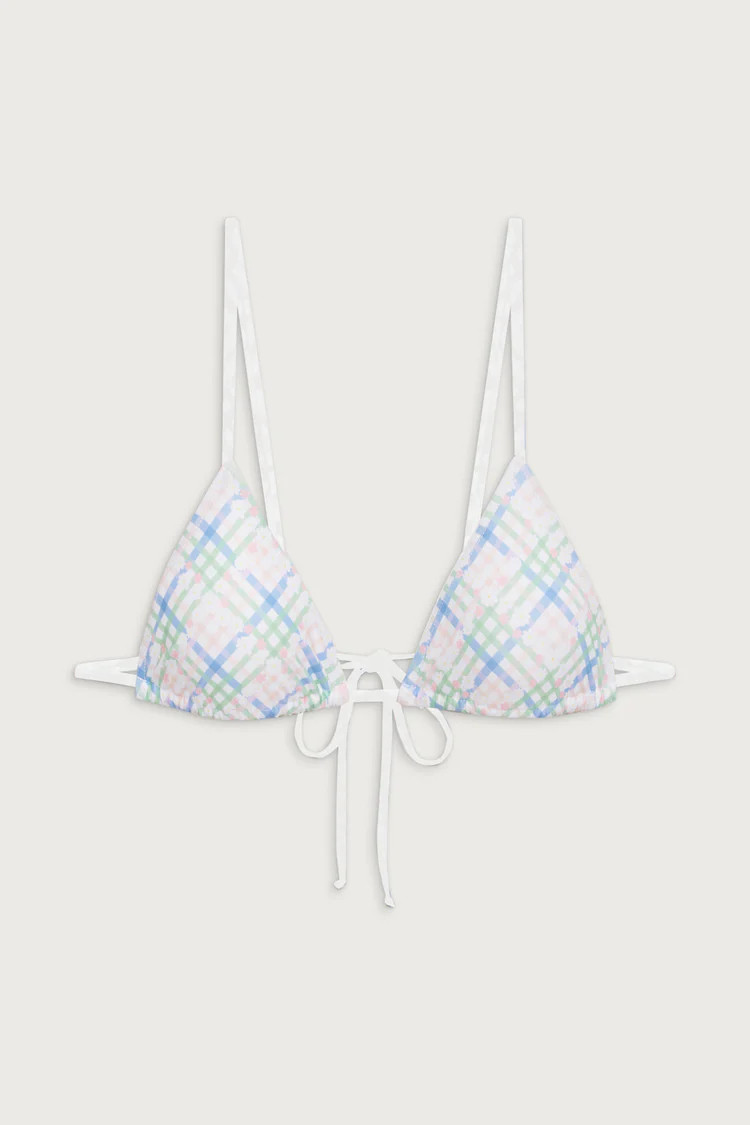 x DJERF AVENUE Lumia Triangle Bikini Top | Frankies Bikinis